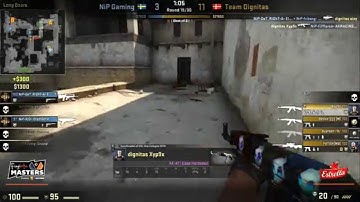 GeT_RiGhT aces Dignitas but are a milisecond away from defusing