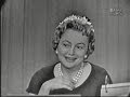 What's My Line? - Olivia de Havilland; Eamonn Andrews [panel] (May 25, 1958)