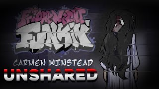 FNF VS Carmen Winstead | UnShared 1 Miss [HARD] [4K] Clear | FNF MOD's New Mod creepypasta