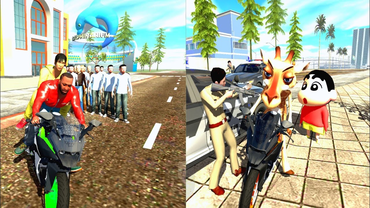 🔥ফ্রাঙ্কলিন গার্লফ্রেন্ডের সাথে নতুন শহর গেল | Indian Bike Driving 3D 