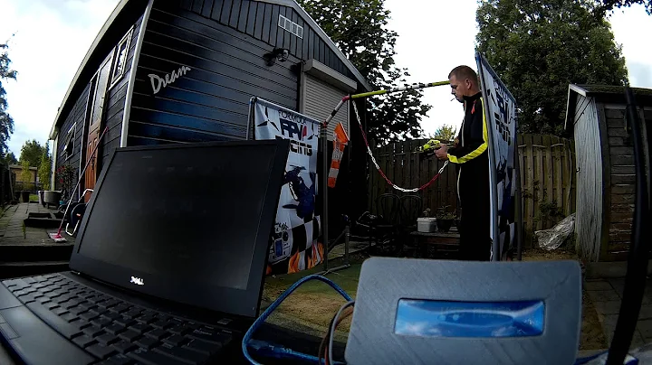 diy fpv race gate with tag system