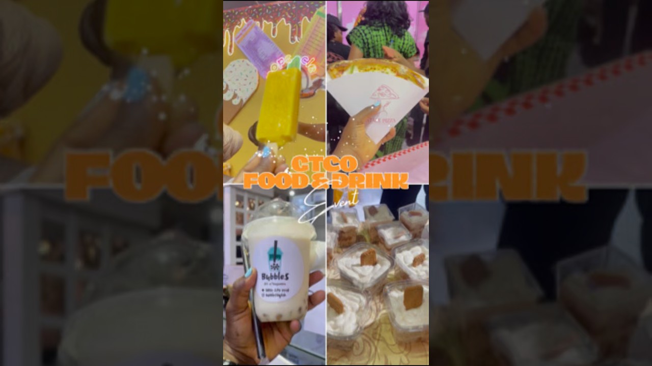 GTCO food and drink event will always have me outside!#foodvlog #foodvlog #gtcofoodanddrinkevent