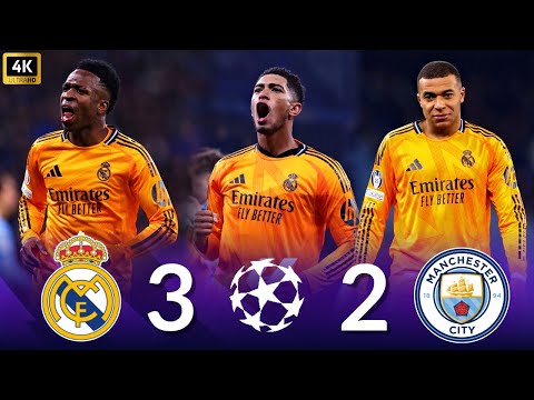 ملخص مباراة ريال مدريد ومانشستر سيتي   دوري ابطال اوروبا  تعليق عصام الشوالي 