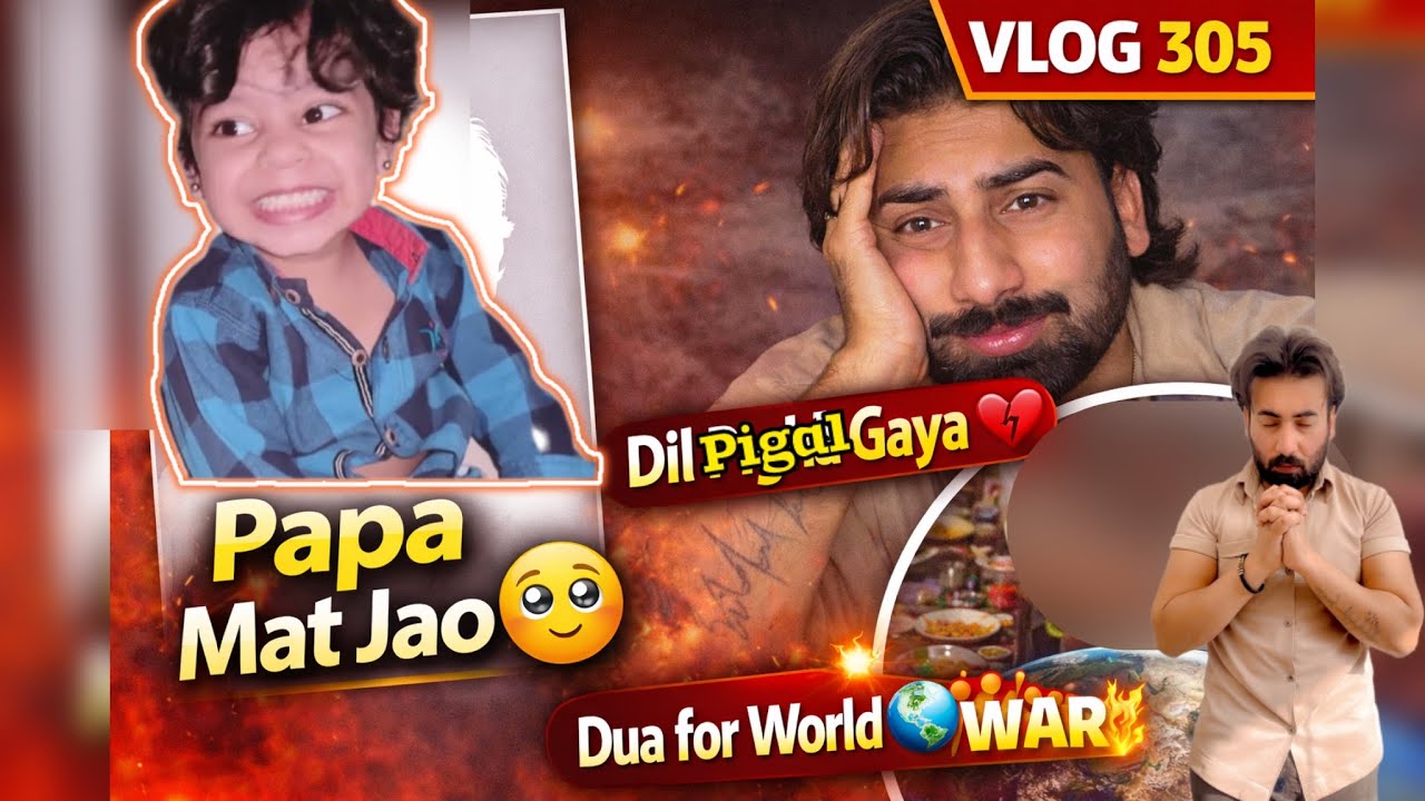 Papa Mat Jao…” 🥹 | Miraal Ki Baat Ne Dil Jeet Liya ❤️ | Vlog #305 