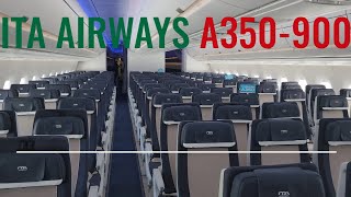 ITA Airways Airbus A350-900 Walkthrough at Farnborough Airshow 2022