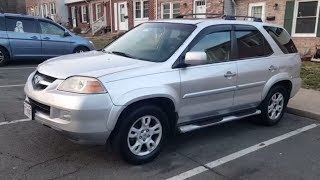 Athlete Statistics 2005 Acura MDX Walkaround, Start-Up and Engine