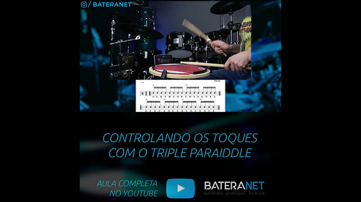 Rudimentos Basicos | Exercício Triple Paradiddle! 💪