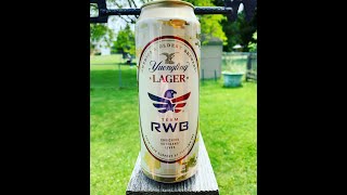 Day 322 Beer Review: Traditional Lager, Yuengling, Partnership with Team RWB to support Veterans