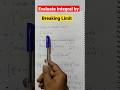 Integrate the function by Breaking the limit #maths #class12th #integration #integrals #shorts