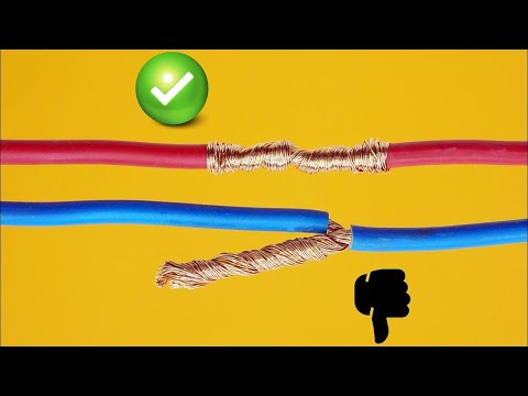 Как правильно соединить провода!!!!!ЭТО ГЕНИАЛЬНО