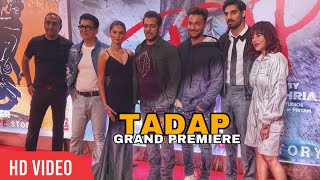 Salman Khan, Aayush Sharma, Tara Sutaria, Ahan Shetty Full Video Tadap Grand Premiere