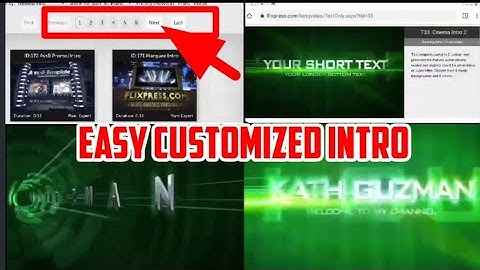 QUICK ONLINE INTRO MAKER | USING FLIXPRESS | CREATE AMAZING INTRO NOW