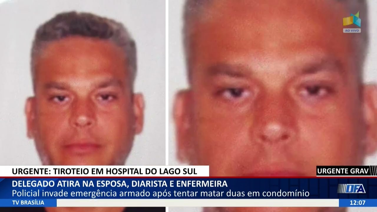 DF ALERTA - Policial atira em esposa, empregada e funcionária de hospital