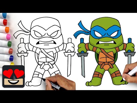 Mongo e Drongo derrotam as tartarugas Ninjas no treino - desenho animado 