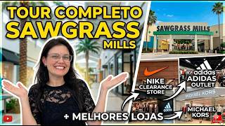 FULL TOUR of Sawgrass Mills in Fort Lauderdale THE LARGEST OUTLET IN FLORIDA