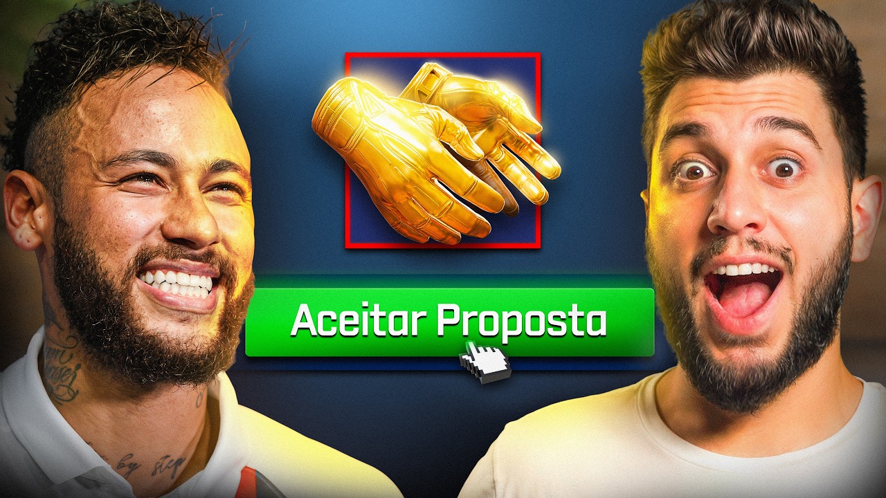 NEYMAR ME MANDOU UMA TROCA NO CS2...