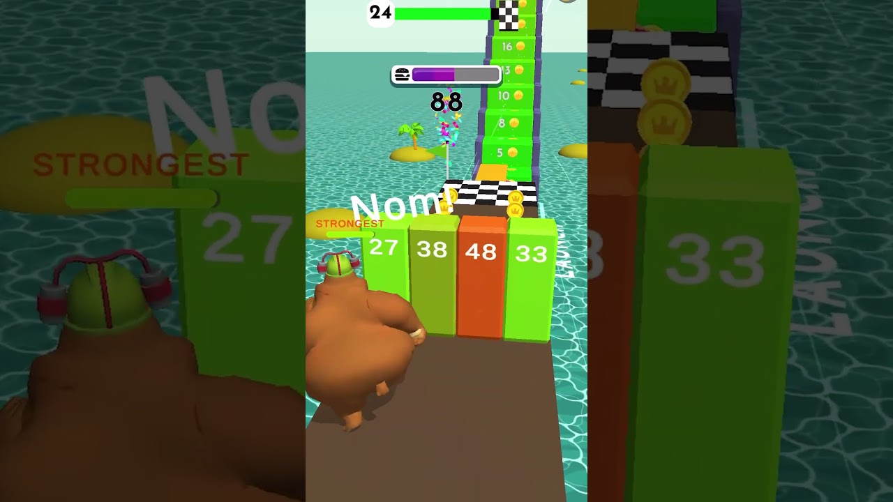 Strong Pusher [EP 31] Fun Game For Baby  