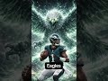 NFL Teams With Powerful Mascots #nfl #fy #trending #shorts #eagles #cowboys #football #blowup