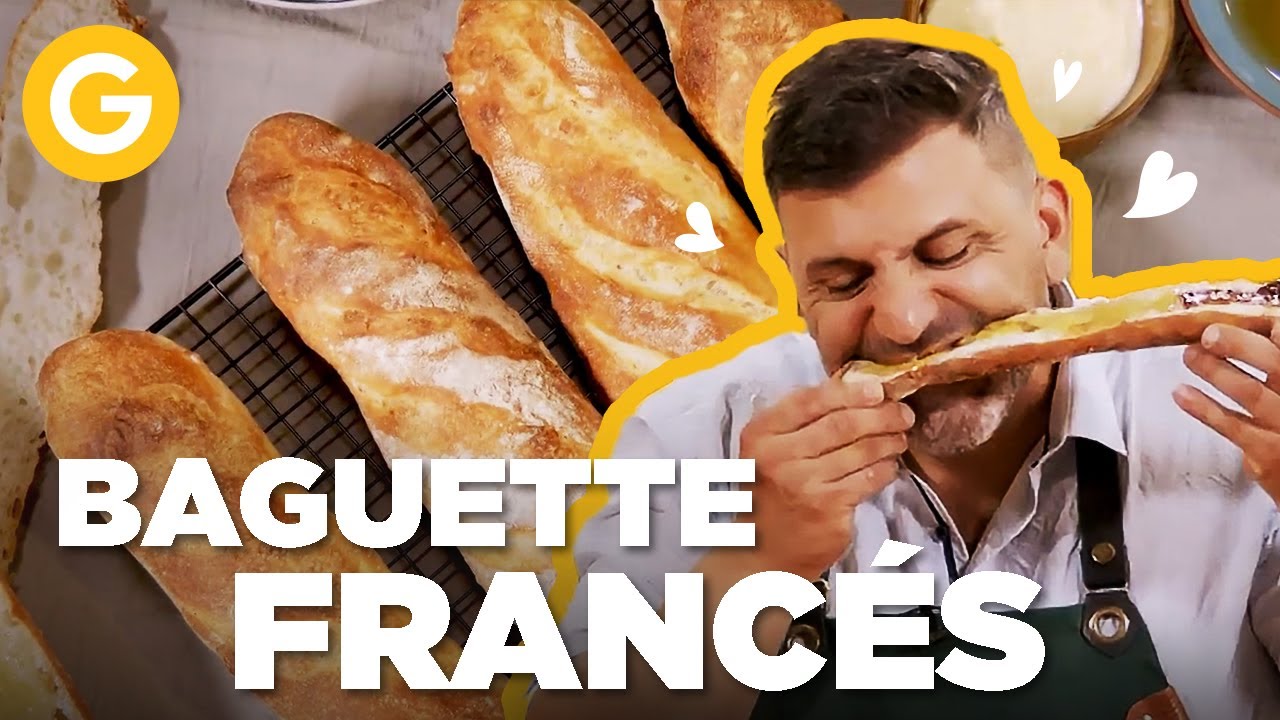 Receta de pan casero estilo francés 🇫🇷🥖 | El Gourmet