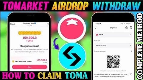 Tomarket Token Withdrawal On Aptos Bitget Wallet Lite | $TOMA Claim on Chain | Tomarket New Update