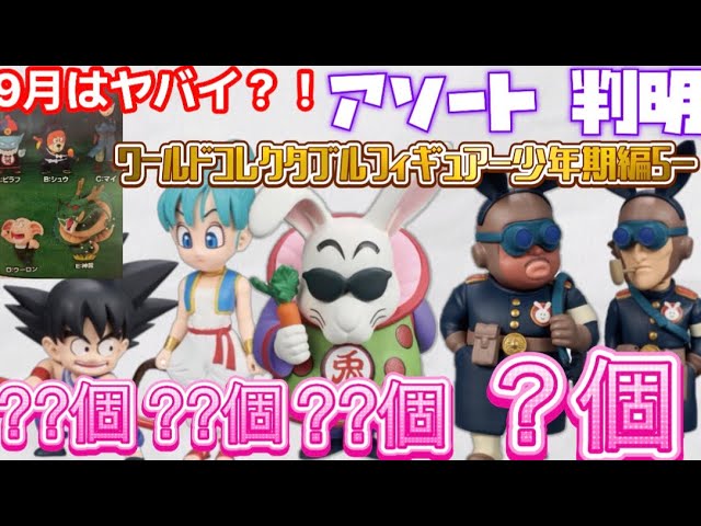 ドラゴンボールワールドコレクタブルフィギュア少年期編5のアソートが