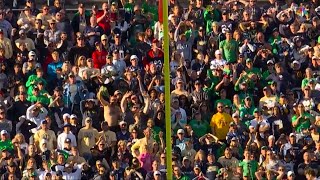 Northern Illinois @ Notre Dame - Sept. 7, 2024 - Antario Brown, Kanon Woodill