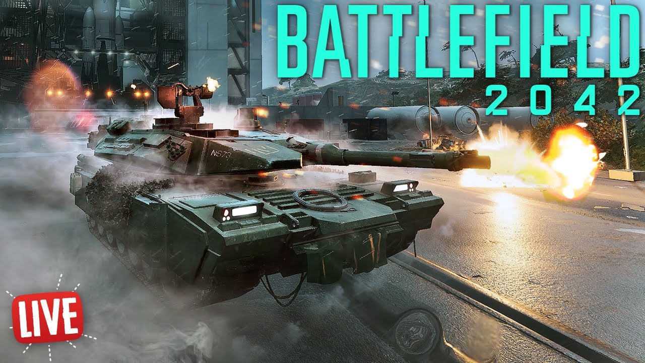 Battlefield 2042 Tanks, Jets & Helicopters Gameplay PC BETA Live