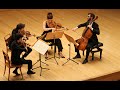 QUATUOR HANSON in FILARMÓNICA de ZARAGOZA . Ravel string quartet f major