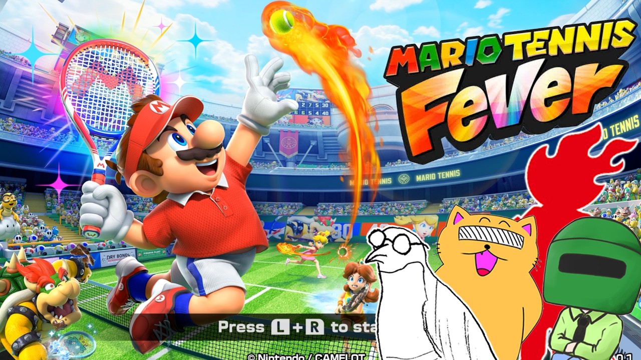 マナーが最悪になってしまうマリオテニスフィーバーwwwww
