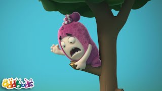 Download Lagu Perdido en la copa del árbol | Caricaturas | Oddbods | Videos Graciosos Para Niños MP3