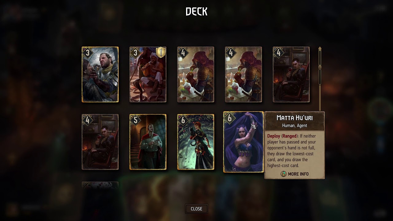 How to use the Masquerade Ball scenario twice in Gwent using Nilfgaard