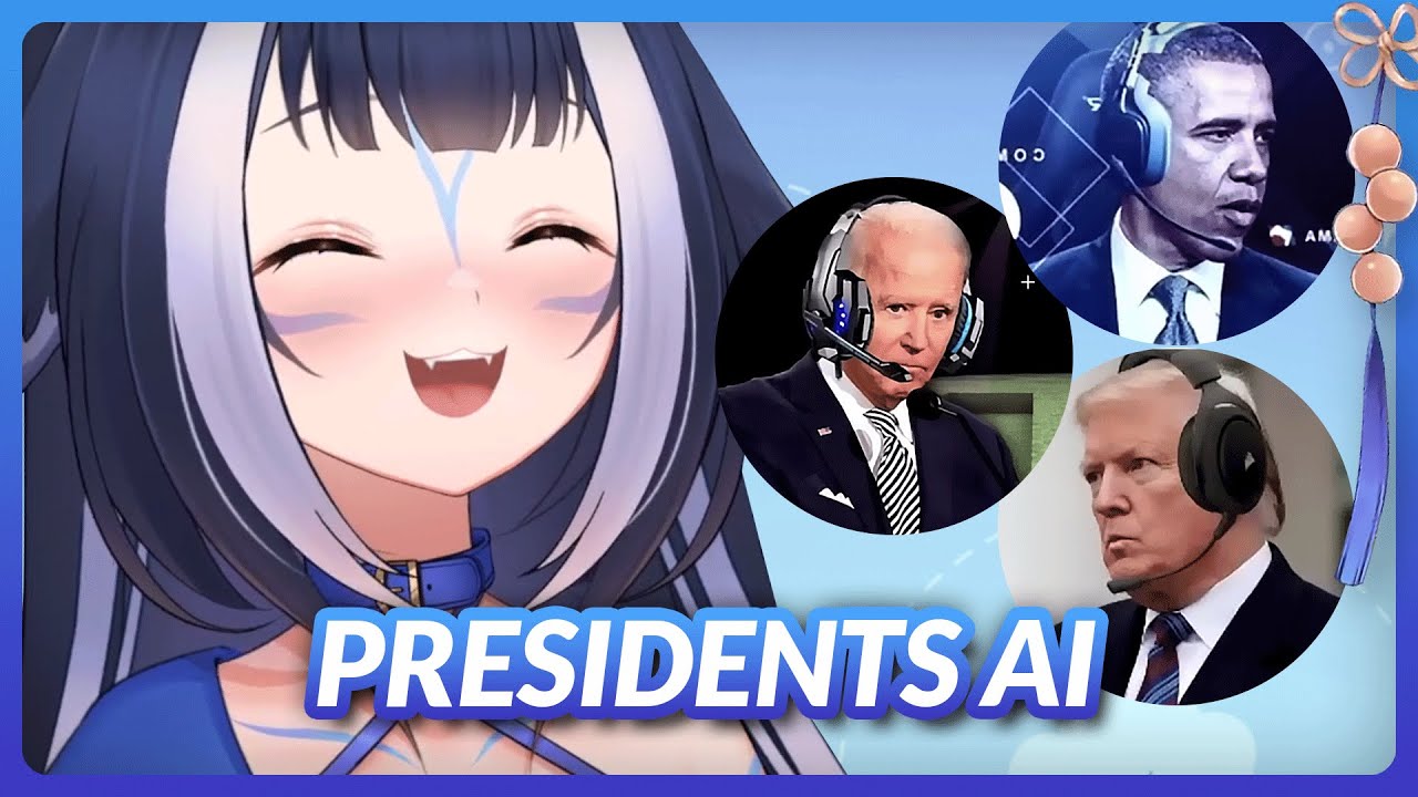 Lily reacts to US Presidents AI playing video games
