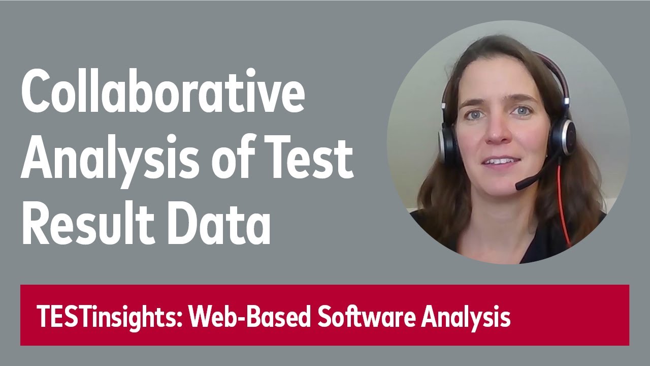 TESTinsights - SaaS for Collaborative Analysis of Test Result Data ...