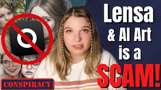 Lensa and AI Art is a Scam!!