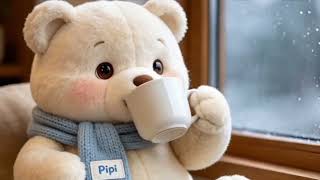 A Cozy Jazz Moment with Pipi 🐻☕ | 10 Minutes of Soft Lofi Jazz screenshot 2