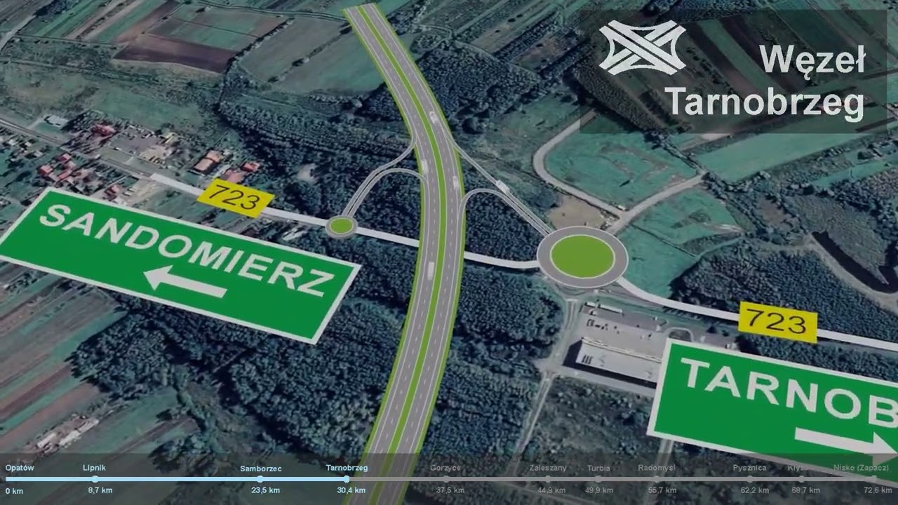 Budowa drogi ekspresowej S74 na odcinku Opatów – Nisko. Wariant społeczny.