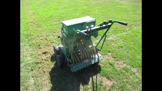 How to use a Seed drill for thicker turf