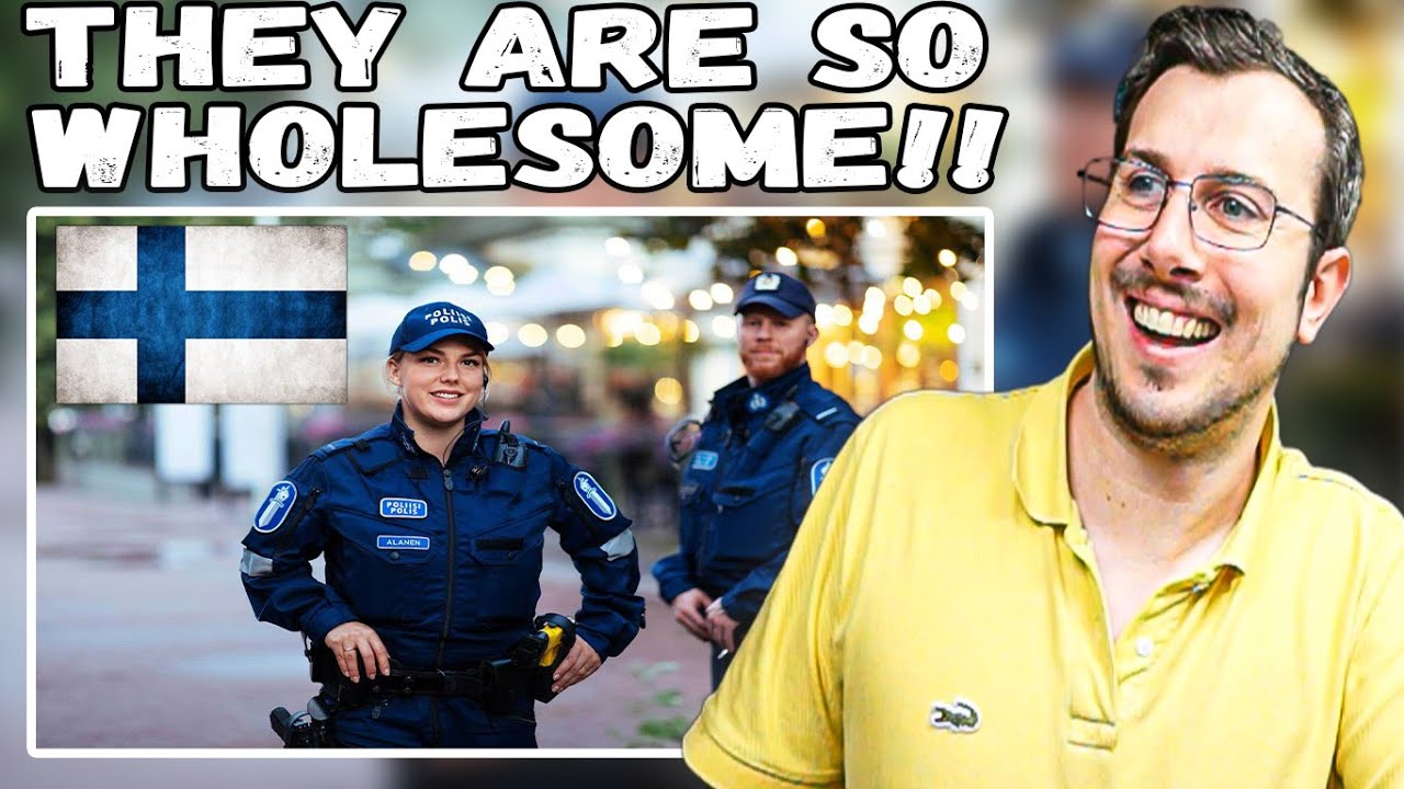 Reacting to Finnish Police Helping a Homeless Person at Night