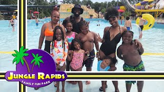 Jordan Family Vlog Jungle Rapids Water Park Wilmington North Carolina