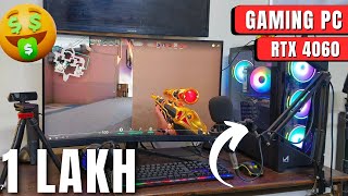 My Dream Gaming PC Build 😍🔥(Rs 1 LAKH) | Setup Tour