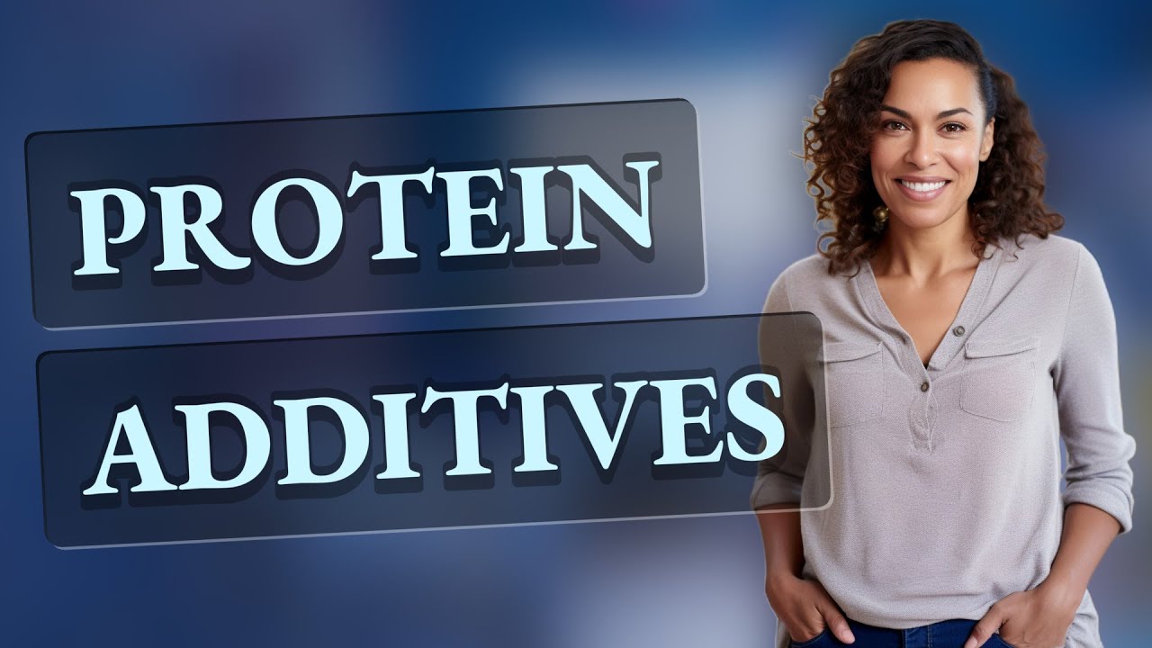 What Additives Are Common in Plant-Based Protein Powders?