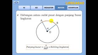 Video pembelajaran materi lingkaran kd ...