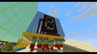 3-bit binary decoder & 7-segment display w/ read-only piston memory