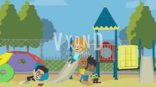 Little Bill Puts Bullet Ants On Caillous Chairgrounded Big Time