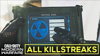 ALL SCORESTREAKS (All Multiplayer Killstreaks Showcase & Gameplay) - Call of Duty: Modern Warfare