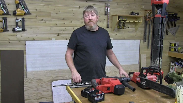 Milwaukee M18 Hammer Drill rock drilling/ground rod driving Review