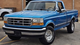 Everything you need to know about this 1995 Ford F-150 4x4 Shortbed at I-95 Muscle