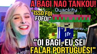 QUACKITY FALANDO EM PORTUGUÊS COM A BAGI KKKKKKK | MINECRAFT QSMP