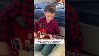 A man's 9-year-old son stepped up with a life-saving stem cell donation.