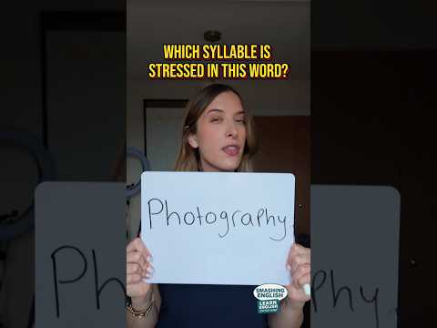 #English Stress Practice! ✨ #learnenglish #englishlearning #esl #ielts #englishpronunciation